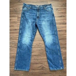 Wrangler Retro Relaxed Boot Denim Jeans Mens Size 42/34 Blue Western Modern